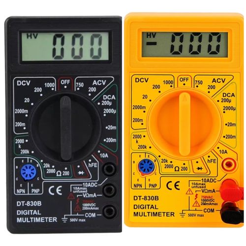 Digital Multimeter AC/DC Tester Voltmeter Ammeter